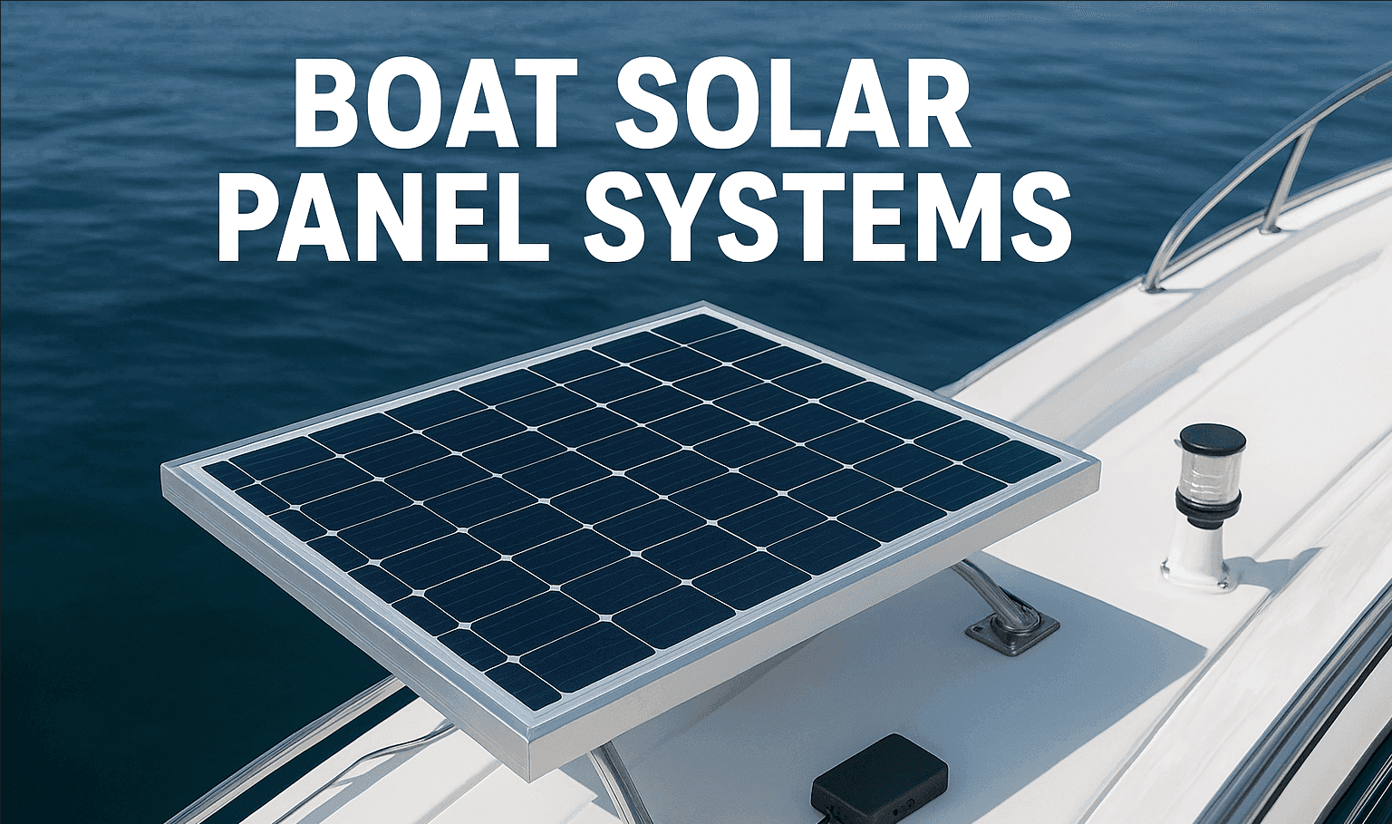 Boat Solar Panel Systems